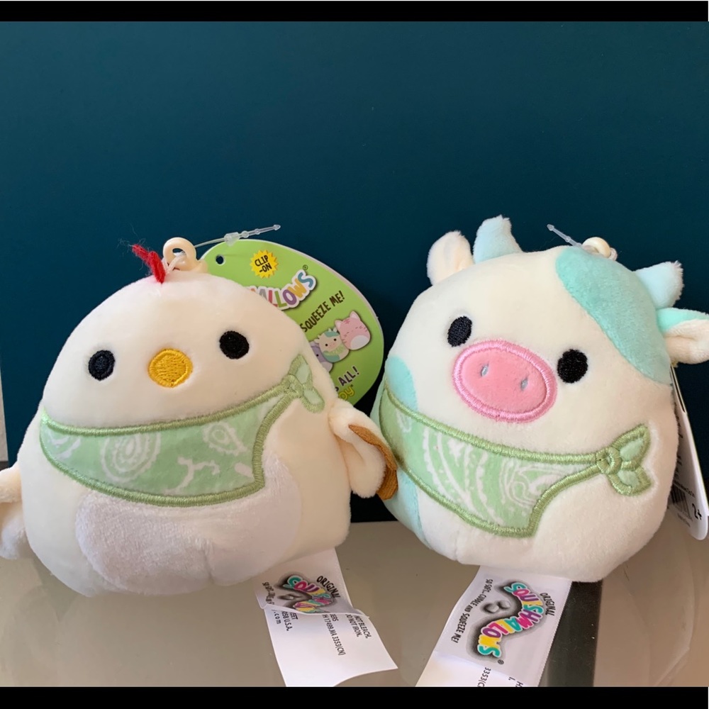 WEEKEND SALE Squishmallow Clip On Bundle RARE